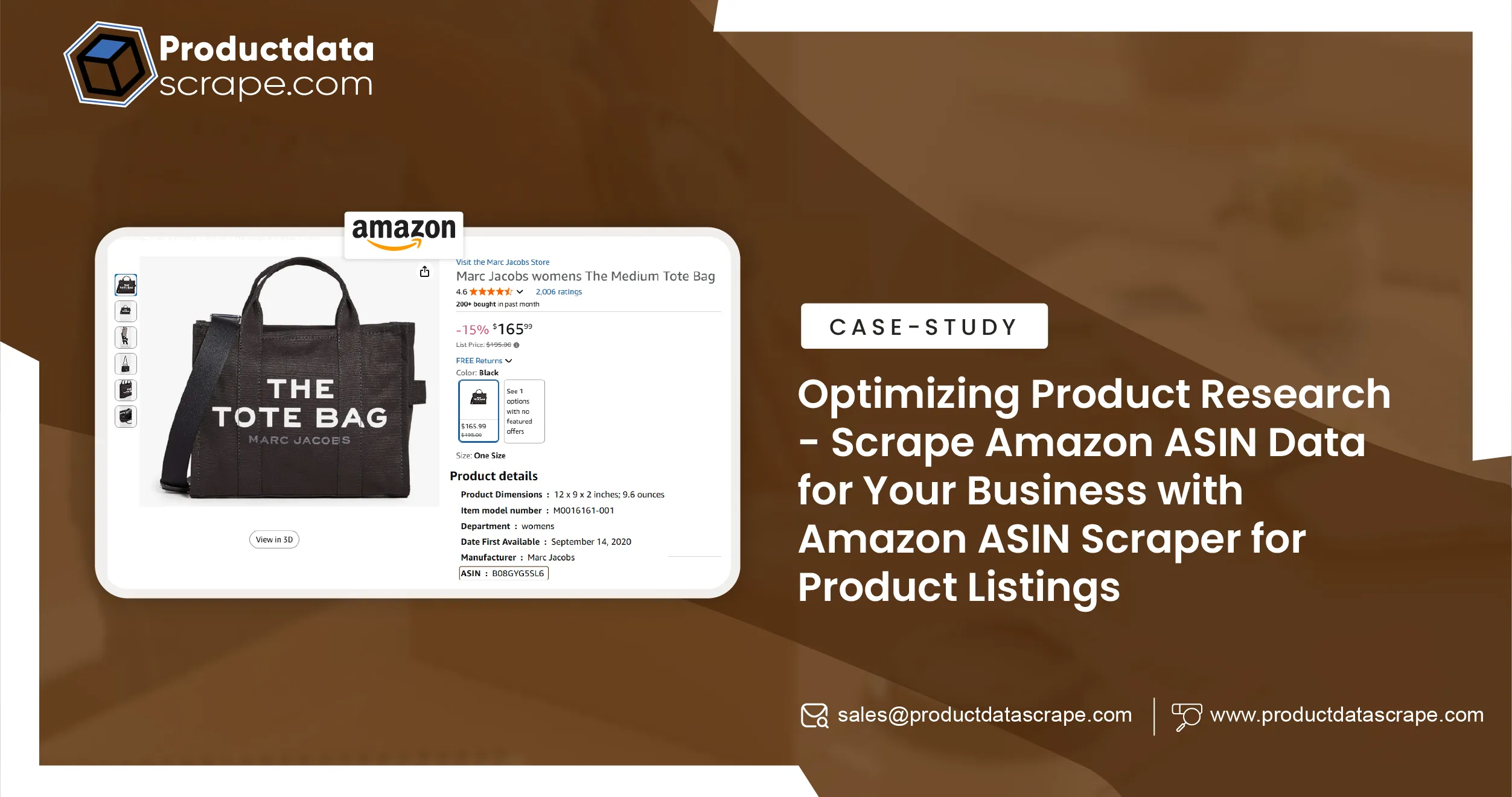 Optimizing Product Research Scrape Amazon ASIN Data for Your Business